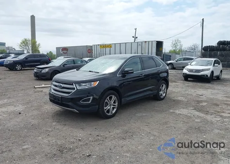 2017 Ford Edge Titanium из США, поврежденный, VIN 2FMPK4K99HBB29422